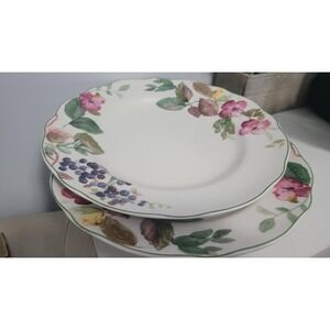 Charter Club Wildflower Luncheon Plates,‎ Set of Two